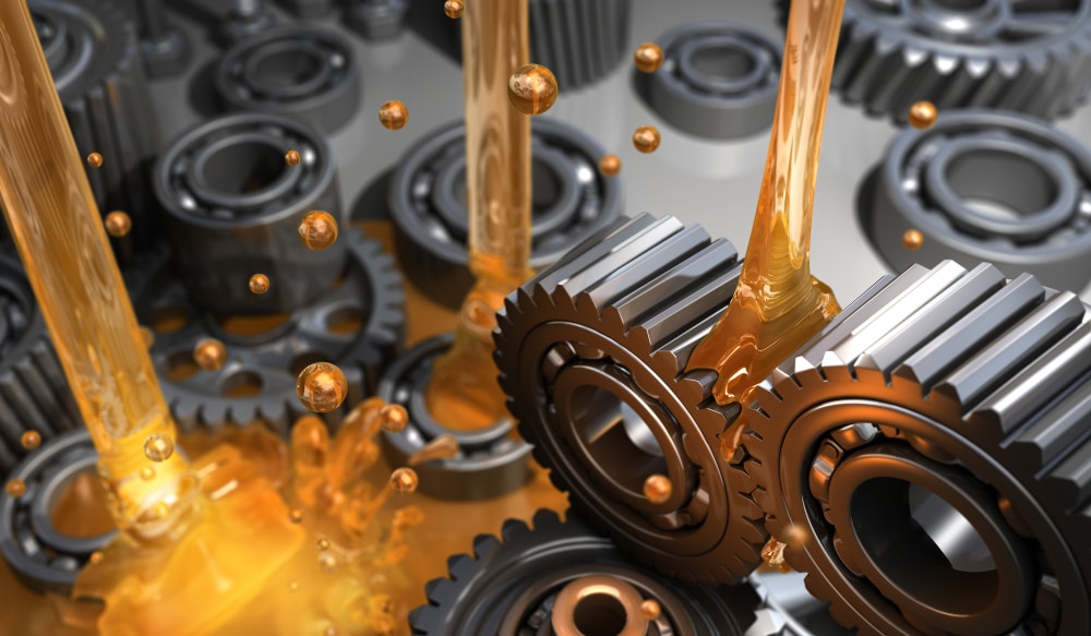 Lubricant,And,Gears, ,3d,Rendering